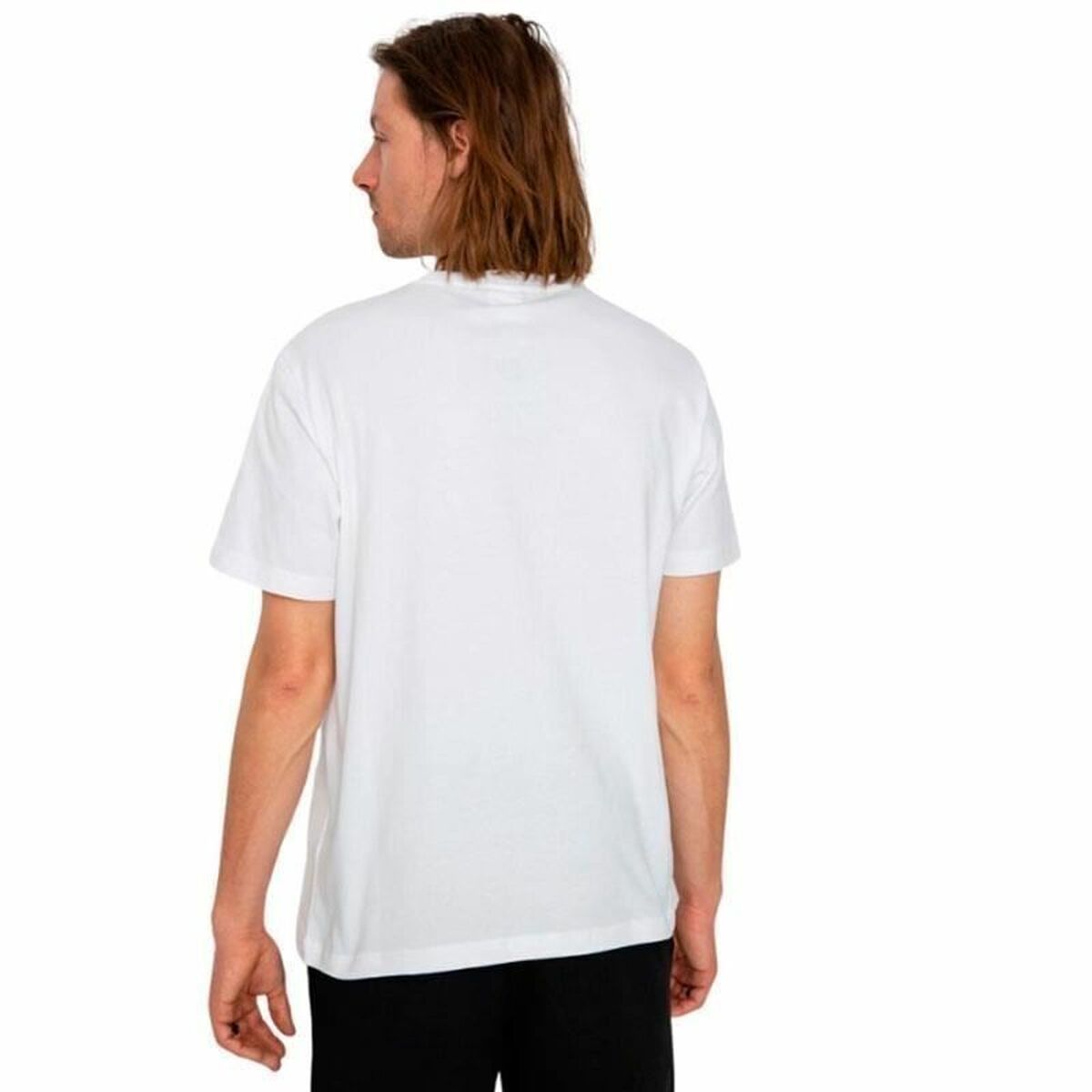 Maglia a Maniche Corte Uomo Champion Crewneck Bianco